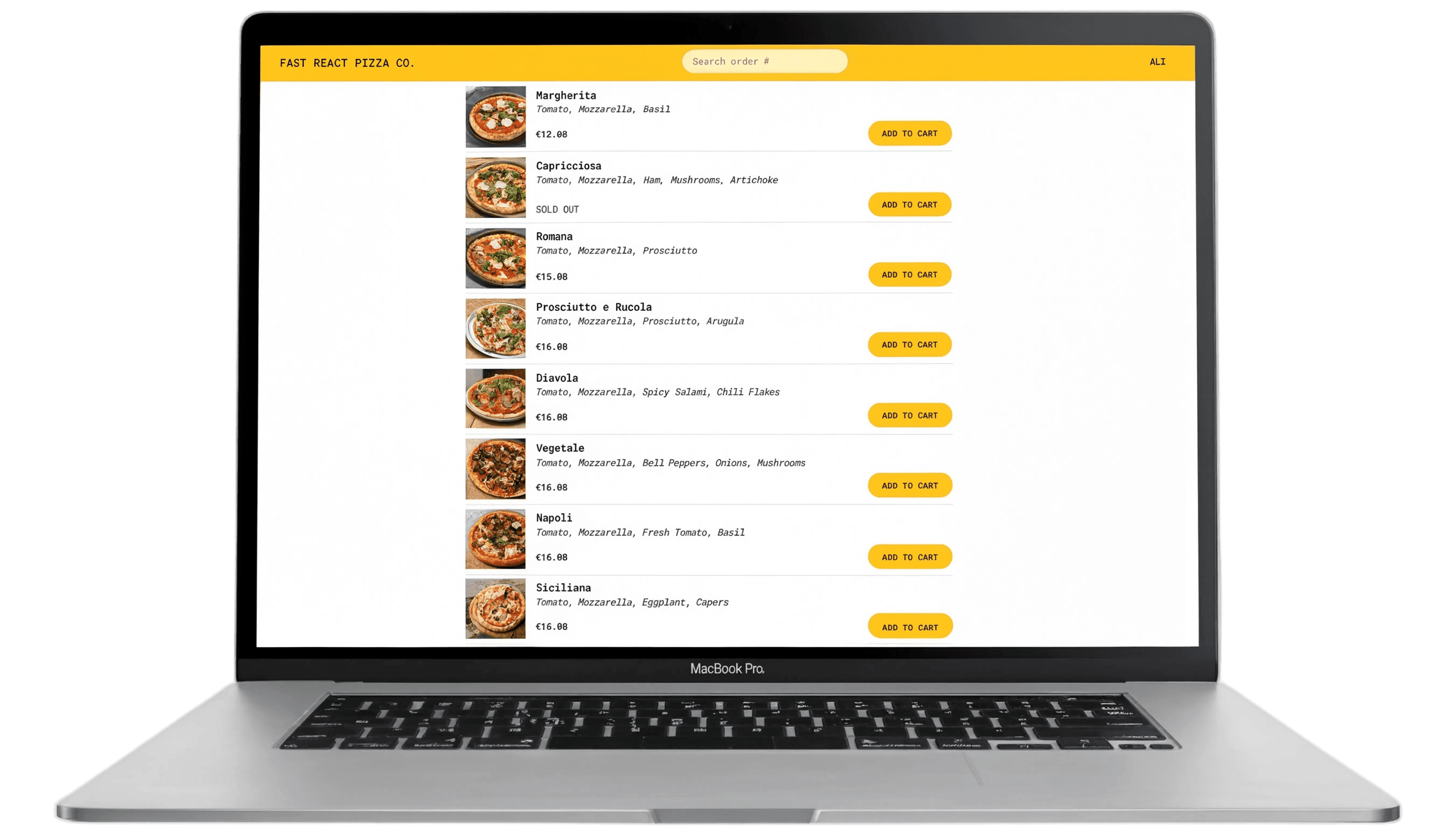 Pizza App